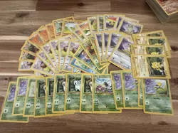 1500+ Pokemon Bulk Wizards Of The Coast Common Uncommon Base Jungle Fossil WOTC - Image 5