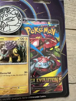 Pokemon Mega Evolution & Phantasmal Flames Raikou Promo 2-Pack Blister Sealed - Image 4