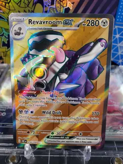 Revavroom EX 216/197 Ultra Rare Full Art Pokemon TCG S&V Obsidian Flames - Image 1