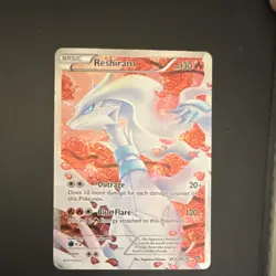 Pokemon Reshiram Full Art Ultra Rare Holo RC22/RC25 Legendary Treasures - Image 1