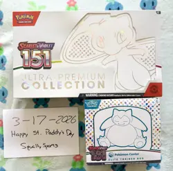 Sealed Pokemon 151 Pokemon Center Elite Trainer Box + Ultra-Premium Collection - Image 1