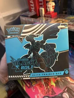 Pokemon TCG: Scarlet & Violet Black Bolt Elite Trainer Box - Sealed - ETB - Image 1
