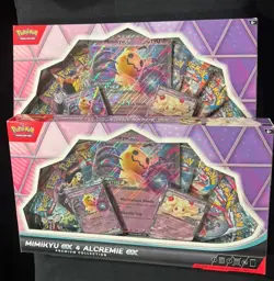 Pokemon TCG Mimikyu EX And Alcremie EX Premium Collection (LOT OF 2) - Image 2