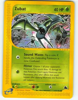 Zubat - 117/144 Skyridge - Pokemon TCG - 2003 - Image 1