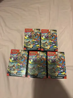 Pokemon TCG: Mega Evolution Booster Bundle New Sealed 5 x Lot - Image 1