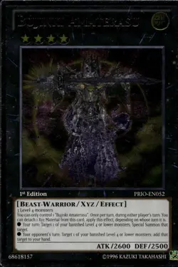 Bujinki Amaterasu NA 1st Ed Ultimate Rare PRIO-EN052 Yu-Gi-Oh! - Image 1