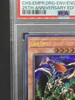 PSA 10 GEM MINT Chaos Emperor Dragon-Envoy of the End IOC-EN000 25th Anniversary - Image 3