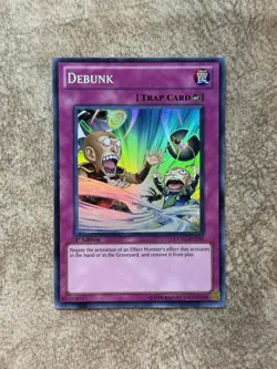 Yu-Gi-Oh! Debunk - Trap - 1st Edition - Extreme Victory - EXVC-EN076 - Image 1