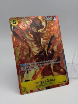 One Piece Portgas D Ace R Alt Art PRB02-018 The Best Vol.2 NM ENGLISH - Image 2
