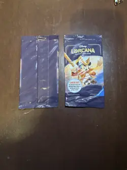 Two (2) Disney Lorcana TCG by Ravensburger Booster Pack Mickey Mouse Artwork - Image 3