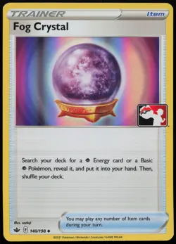 Fog Crystal [Prize Pack] #140 Chilling Reign Pokemon Card - Image 1