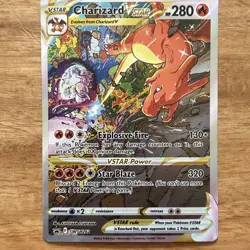 Pokemon Charizard VSTAR SWSH262 Promo Full Art Holo 280 HP English Card - Image 1