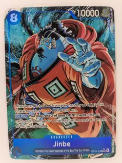 ONE PIECE - Azure Sea's Seven - Jinbe OP14-049 - Base & Alt Art - 2 CARDS - Image 1