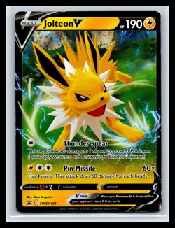 SWSH: Sword & Shield Promo Cards #SWSH151 Jolteon V - Image 1