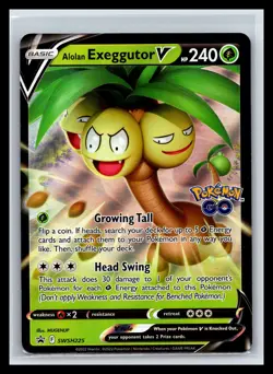 SWSH: Sword & Shield Promo Cards #SWSH225 Alolan Exeggutor V - Image 1