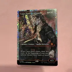 TMNT Casey Jones, Vigilante Legendary Creature Foil Magic Card - Image 1