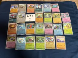 White Flare Card Lot Poke Ball 25 Pokemon SV NM Near Mint - Image 3