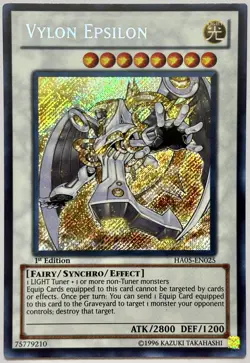 HA05-EN025 Vylon Epsilon - Secret Rare 1st Edition Near Mint YuGiOh Card - Image 1