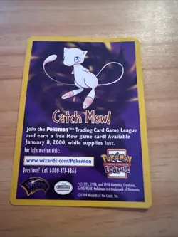 Catch Mew! Pokemon League Promo Card - Image 1