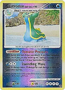 Pokemon Secret Wonders REVERSE HOLO Rare Card - Gastrodon East Sea 8/132 - Image 1