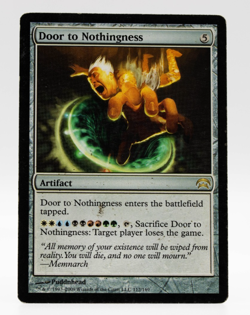 Door to Nothingness Planechase 2009 #112 Artifact MTG LP - Image 1