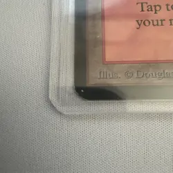 MOUNTAIN MTG Alpha 293 (B) Moderately Played VG—Vintage Magic the Gathering - Image 2