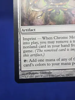 VTG 2003 Magic the Gathering MTG Mirrodin Chrome Mox 152/306 Regular Rare LP - Image 5