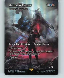 Barnabas Tharmr - Kraum, Ludevic's Opus Showcase 56 FINAL FANTASY MTG Foil - Image 1