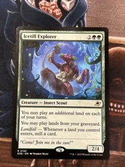 Icetill Explorer Edge of Eternities Regular NM-M Unplayed MTG 0192 - Image 1