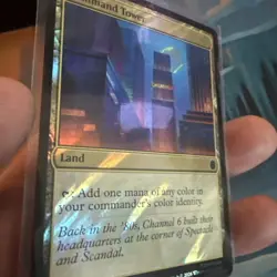 Command Tower (Surge Foil) Commander: Teenage Mutant Ninja Turtles Foil - Image 1