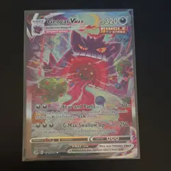 Pokemon Gengar VMAX Alternate Art Secret Rare Fusion Strike 271/264 Holo - Image 1