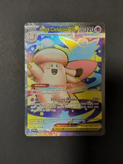 Pokemon TCG Mega Clefable ex 103/088 Full Art Perfect Order NM Pre-Release - Image 1