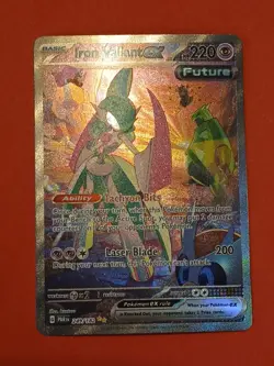Pokemon Paradox Rift 249/182 Iron Valiant ex Special Illustration Rare - Image 3