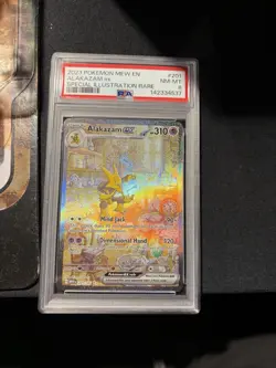 Pokemon Alakazam Ex 151 201/165 PSA 8 Nm-mt - Image 1