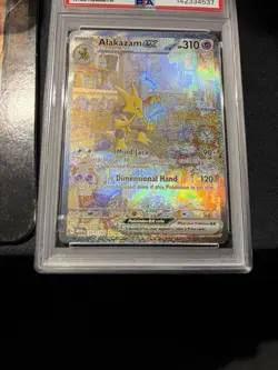 Pokemon Alakazam Ex 151 201/165 PSA 8 Nm-mt - Image 3