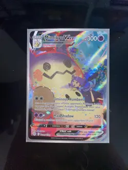Pokemon Mimikyu VMAX Ultra Rare Full Art Holo Brilliant Stars TG17/TG30 - Image 1