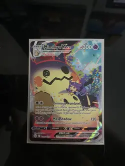Pokemon Mimikyu VMAX Ultra Rare Full Art Holo Brilliant Stars TG17/TG30 - Image 2