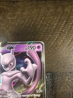 2017 Pokemon Shining Legends Mewtwo GX 39/73 Holo - Image 2