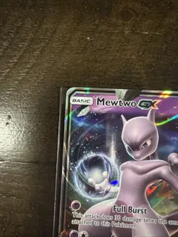 2017 Pokemon Shining Legends Mewtwo GX 39/73 Holo - Image 3