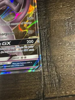 2017 Pokemon Shining Legends Mewtwo GX 39/73 Holo - Image 5