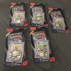 Pokemon Phantasmal Flames Single Pack Booster Blister Set (lot of 5) - Image 1