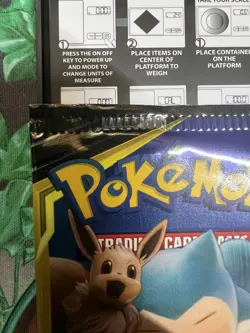 Pokemon TCG Sun & Moon Team Up Mini Booster Pack Snorlax & Eevee Sealed 7.67G - Image 3