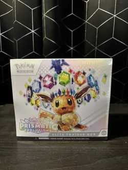 SEAL Prismatic Evolutions Elite Trainer Box ETB Pokemon Scarlet & Violet W/CASE - Image 1