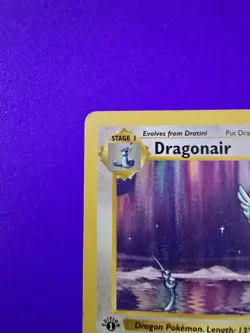 Dragonair 1st Edition Base Set Rare 18/102 WOTC Vintage Pokemon 1999 - Image 2