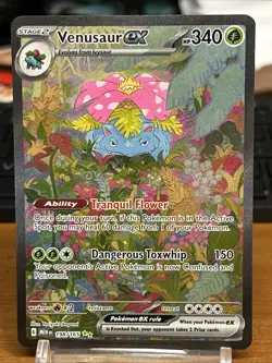 2023 Pokemon Scarlet & Violet Series - 151 Venusaur ex #198/165 - Image 1