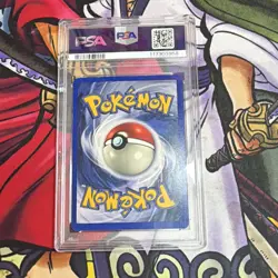 Pokemon TCG Vaporeon Jungle Holo Rare Unlimited Stage 1 12/64 1999 PSA 6 - Image 2