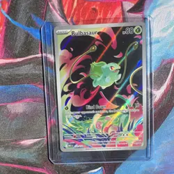 Pokemon Bulbasaur Me01: Mega Evolution Illustration Rare Holo 133/132 80 HP - Image 1