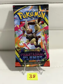 (HEAVY)🔥 22.62 Pokemon TCG Phantasmal Flames Booster Pack Factory Sealed✅ - Image 2