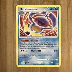 Marshtomp 67/147 Platinum Supreme Victors Uncommon LP Pokemon - Image 1