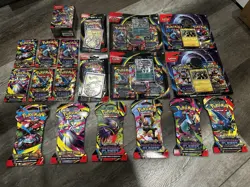 Pokemon Mega Evolution Phantasmal Flames Bundle Packs Sleeves Blisters Lot - Image 1